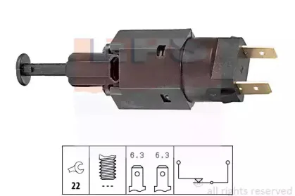 Выключатель фонаря сигнала торможения EPS купить