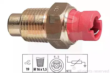 Датчик, температура охлаждающей жидкости EPS купить