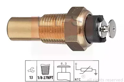 Датчик, температура охлаждающей жидкости EPS купить