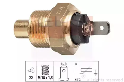 Датчик, температура охлаждающей жидкости EPS купить