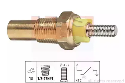 Датчик, температура охлаждающей жидкости EPS купить