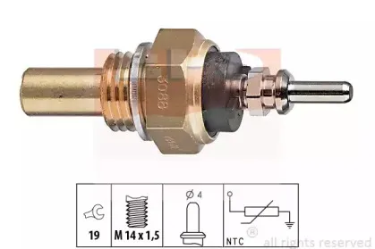 Датчик, температура охлаждающей жидкости EPS купить
