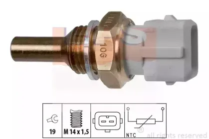Датчик, температура охлаждающей жидкости EPS купить