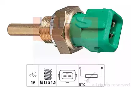 Датчик, температура охлаждающей жидкости EPS купить