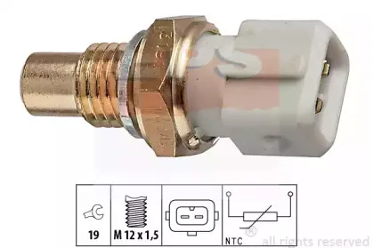 Датчик, температура охлаждающей жидкости EPS купить