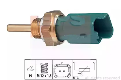 Датчик, температура охлаждающей жидкости EPS купить