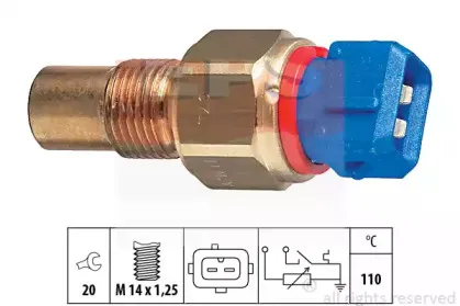 Датчик, температура охлаждающей жидкости EPS купить
