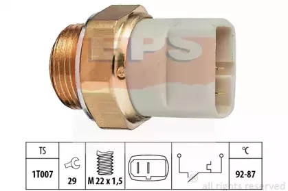 Термовыключатель, вентилятор радиатора EPS купить