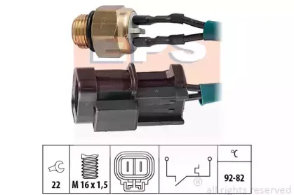Термовыключатель, вентилятор радиатора EPS купить