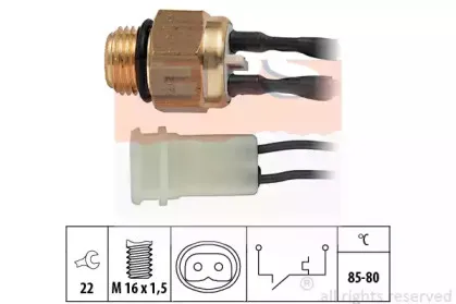Термовыключатель, вентилятор радиатора EPS купить