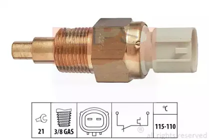 Термовыключатель, вентилятор радиатора EPS купить