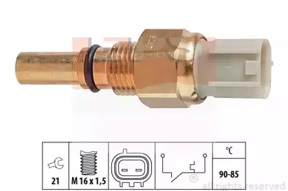Термовыключатель, вентилятор радиатора EPS купить