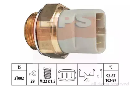 Термовыключатель, вентилятор радиатора EPS купить