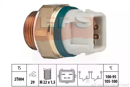 Термовыключатель, вентилятор радиатора EPS купить