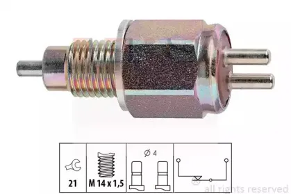 Выключатель, фара заднего хода EPS купить