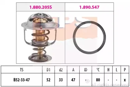 Термостат, охлаждающая жидкость EPS купить