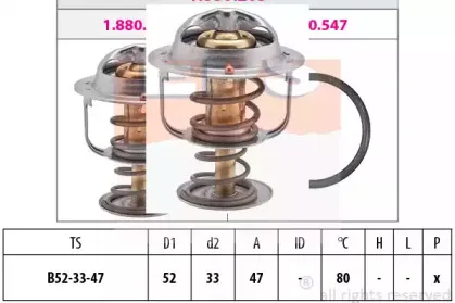 Термостат, охлаждающая жидкость EPS купить