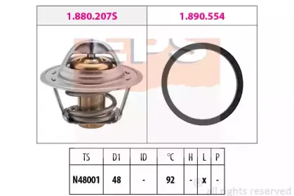 Термостат, охлаждающая жидкость EPS купить