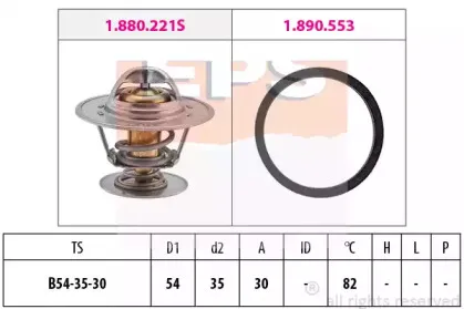 Термостат, охлаждающая жидкость EPS купить
