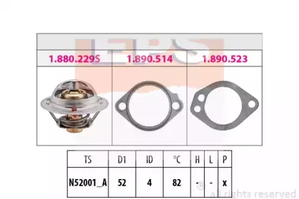 Термостат, охлаждающая жидкость EPS купить