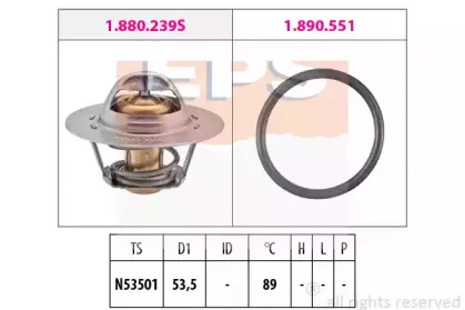 Термостат, охлаждающая жидкость EPS купить