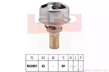 Термостат, охлаждающая жидкость EPS купить