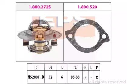 Термостат, охлаждающая жидкость EPS купить