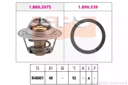 Термостат, охлаждающая жидкость EPS купить