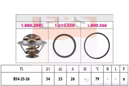 Термостат, охлаждающая жидкость EPS купить