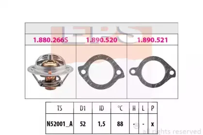 Термостат, охлаждающая жидкость EPS купить