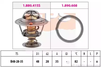 Термостат, охлаждающая жидкость EPS купить