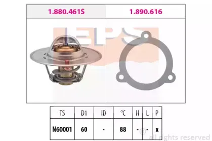 Термостат, охлаждающая жидкость EPS купить