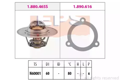 Термостат, охлаждающая жидкость EPS купить