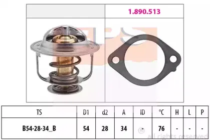Термостат, охлаждающая жидкость EPS купить