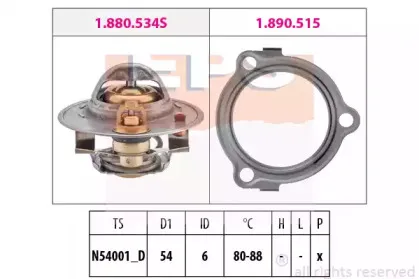 Термостат, охлаждающая жидкость EPS купить