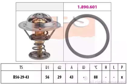 Термостат, охлаждающая жидкость EPS купить
