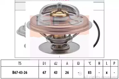 Термостат, охлаждающая жидкость EPS купить