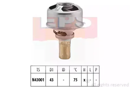 Термостат, охлаждающая жидкость EPS купить