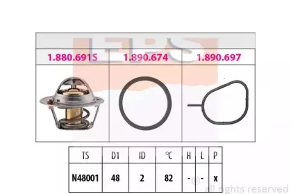 Термостат, охлаждающая жидкость EPS купить