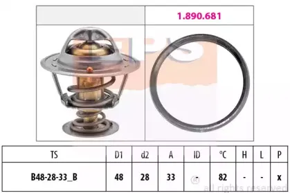 Термостат, охлаждающая жидкость EPS купить