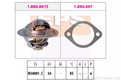 Термостат, охлаждающая жидкость EPS купить