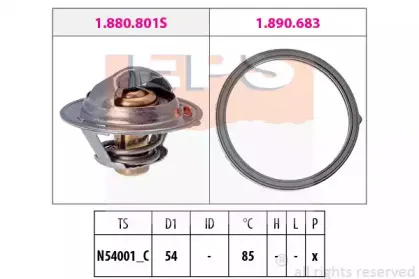 Термостат, охлаждающая жидкость EPS купить