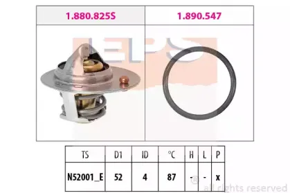 Термостат, охлаждающая жидкость EPS купить