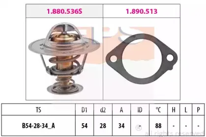 Термостат, охлаждающая жидкость EPS купить