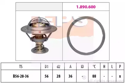 Термостат, охлаждающая жидкость EPS купить