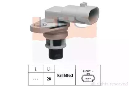 Датчик, положение распределительного вала EPS купить