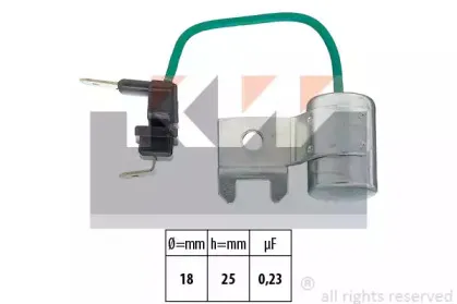 Конденсатор, система зажигания KW купить