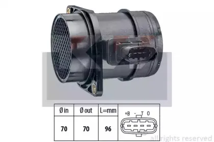 Расходомер воздуха KW купить