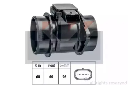 Расходомер воздуха KW купить