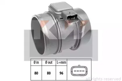 Расходомер воздуха KW купить